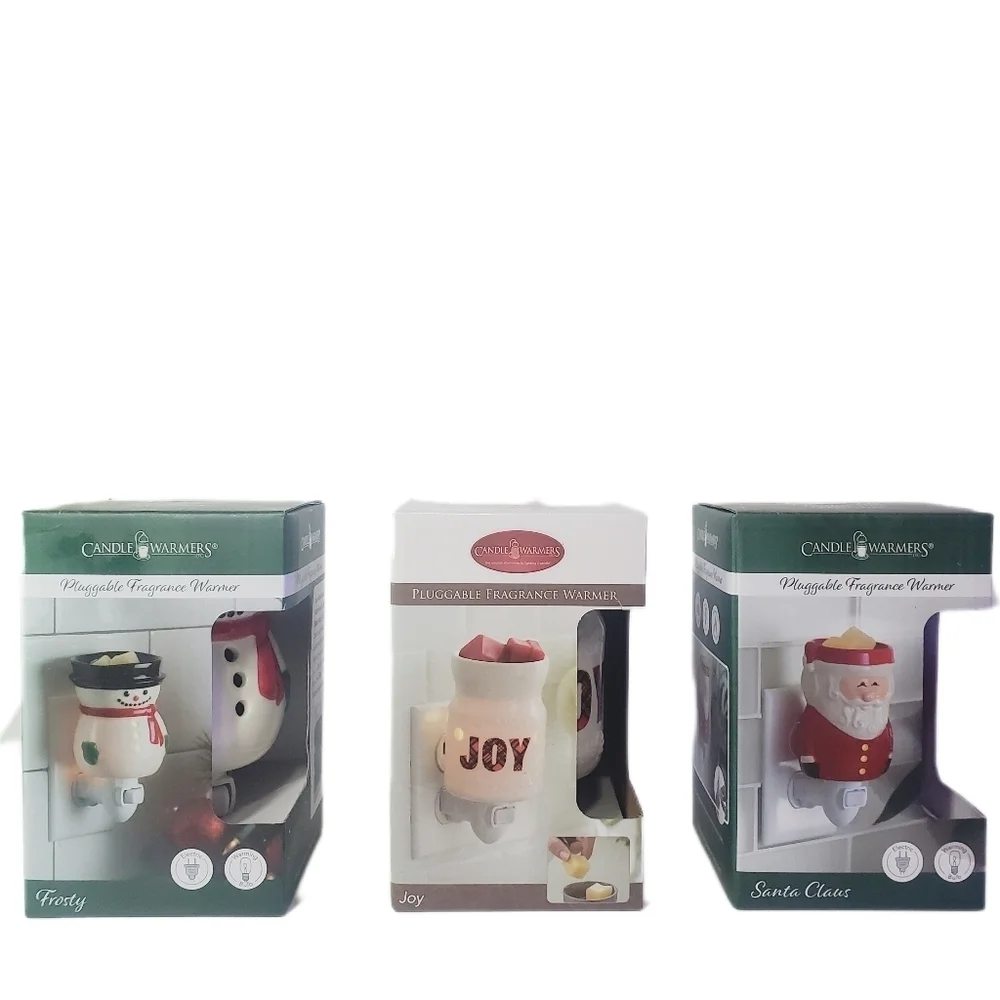 CANDLE WARMERS Frosty Pluggable Fragrance Warmer